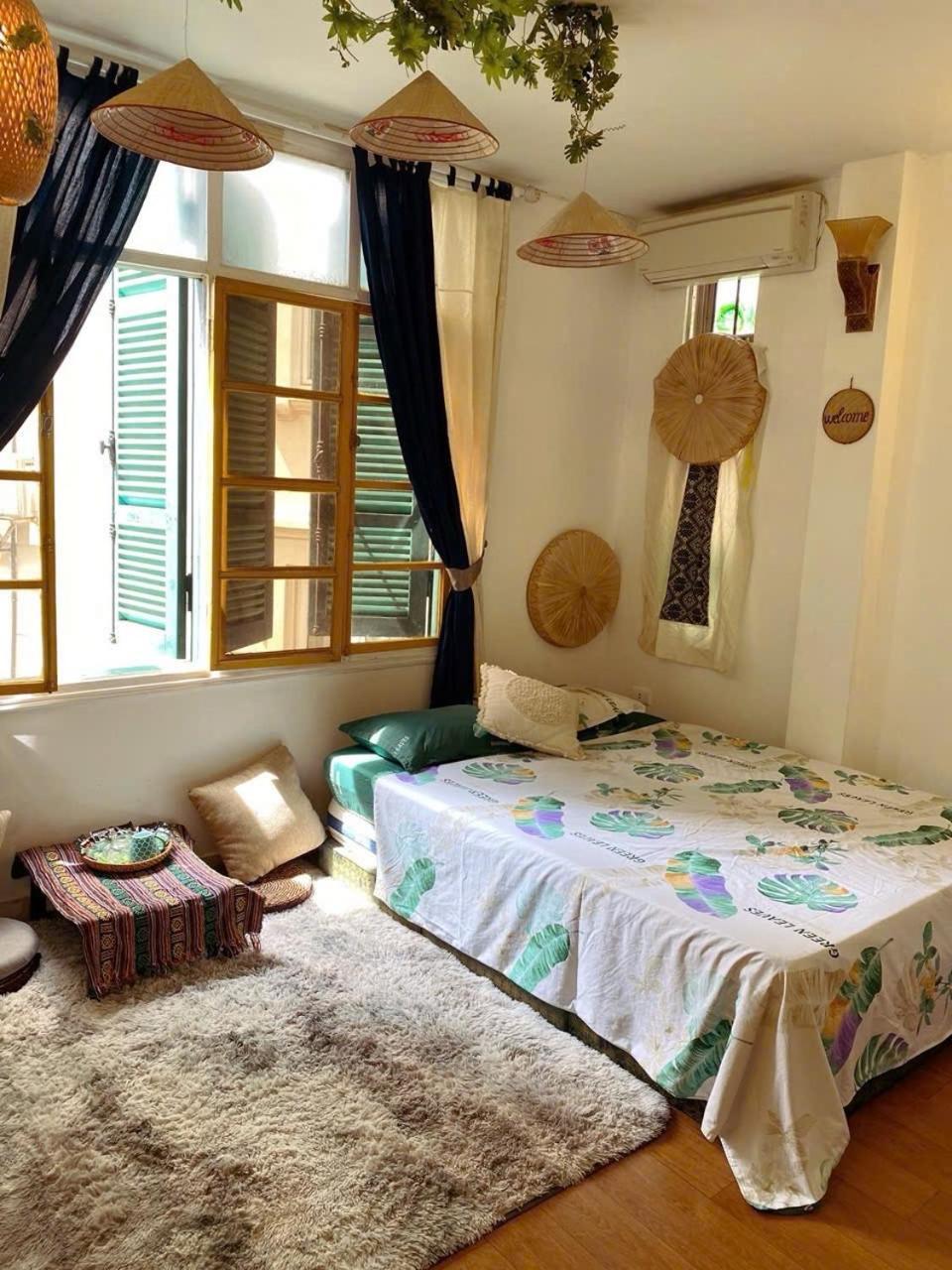 Luna Old Quarter Homestay Room #4 Hanoï Extérieur photo
